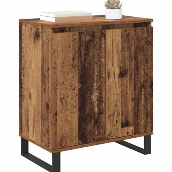 vidaXL Sideboards>Sideboard Gammalt trä 60 x 35 x 70 cm Konstruerat trä