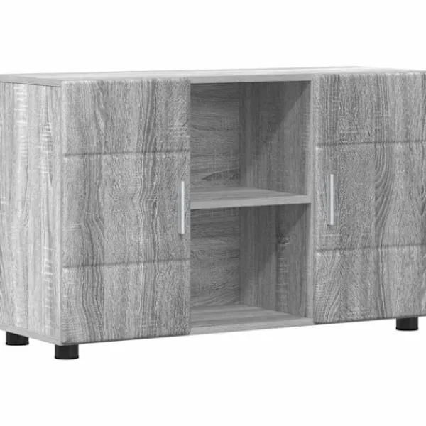 vidaXL Sideboards>Sideboard Grå Sonoma 88,5 x 30,5 x 55,5 cm Konstruerat trä