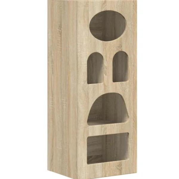 vidaXL Skåp>Sideboard Sonoma-ek 40 x 35 x 100,5 cm Konstruerat trä