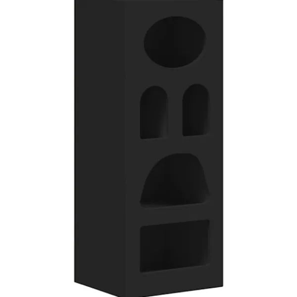 vidaXL Sideboards>Sideboard Svart 40 x 35 x 100,5 cm Konstruerat trä