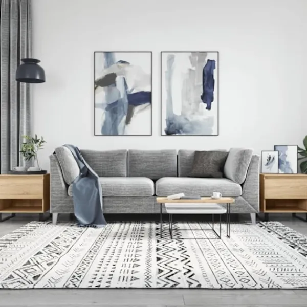 vidaXL Småbord>Sidobord 2 st sonoma-ek 50x46x50 cm konstruerat trä