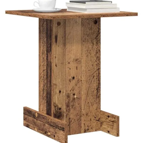 vidaXL Småbord>Sidobord Gammalt trä 44,5 x 45 x 55 cm Konstruerat trä