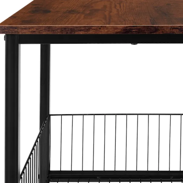 tectake Småbord>Sidobord Grimsby 40x40x55,5cm