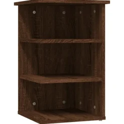 vidaXL Hyllor>Sidoskåp brun ek 35x35x55 cm konstruerat trä