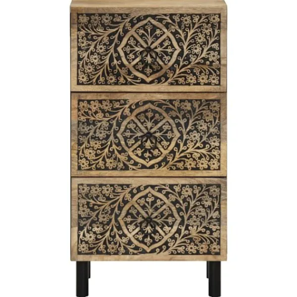 vidaXL Sideboards>Sidoskåp 40x33x75 cm massivt mangoträ