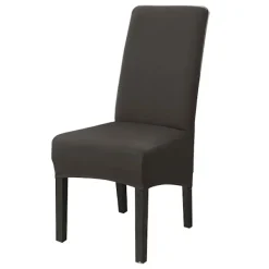 Stolar>Simplicity Home Bedroom Plus Hög Stretch Mjölksilke Vattentätt Stolsöverdrag - Svart, 6 st