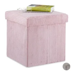 Sittpuffar>Sits Kub hopfällbar sammet