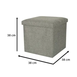 Sittpuffar>Sittpuff med Förvaring / Fotpall - 38 cm