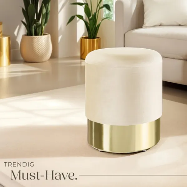 tectake Sittpuffar>Sittpuff med förvaringsutrymme Sarina