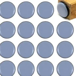 Stolar>Självhäftande Teflon möbeldynor Möbeldynor Teflon Protector för möbler Självhäftande Teflon möbeldynor 30MM Runda 16PCS Glidare för