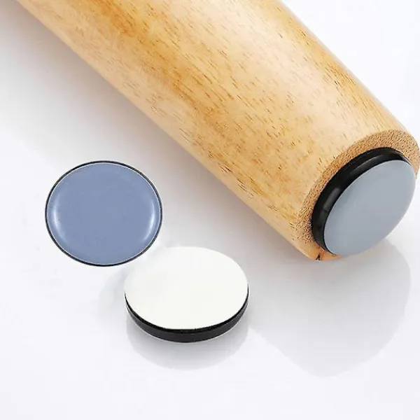 Stolar>Självhäftande Teflon möbeldynor Möbeldynor Teflon Protector för möbler Självhäftande Teflon möbeldynor 30MM Runda 16PCS Glidare för