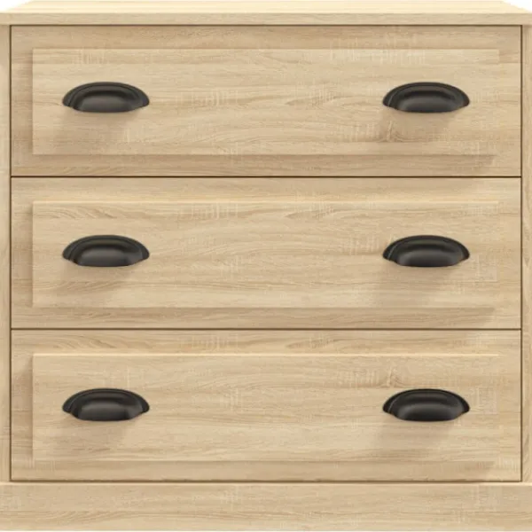 vidaXL Sideboards>Skänk 2 delar Sonoma ek konstruerat trä