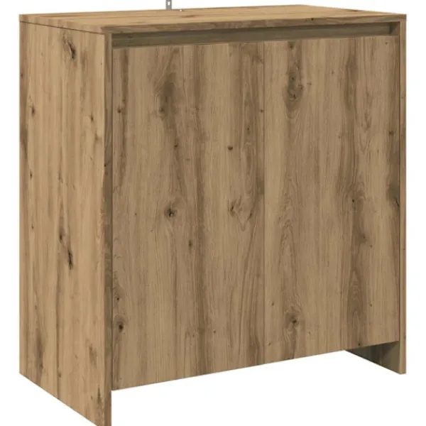vidaXL Sideboards>Skänk 2 st artisan ek konstruerat trä
