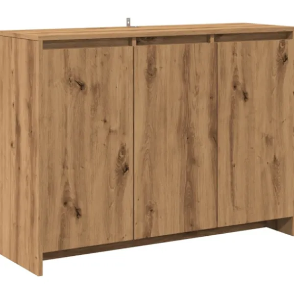 vidaXL Sideboards>Skänk artisan ek 102x33x75 cm konstruerat trä
