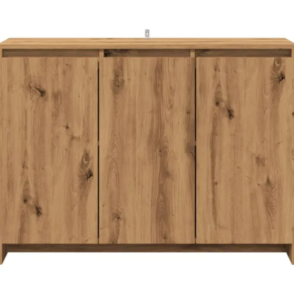 vidaXL Sideboards>Skänk artisan ek 102x33x75 cm konstruerat trä