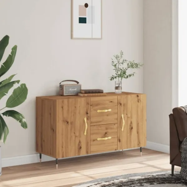 vidaXL Sideboards>Skänk artisan ek 100x36x60 cm konstruerat trä