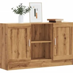 vidaXL Sideboards>Skänk artisan ek 120x30,5x70 cm konstruerat trä