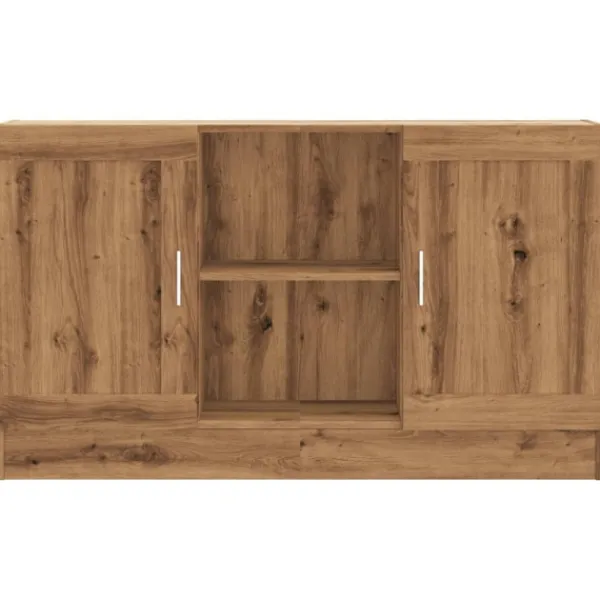 vidaXL Sideboards>Skänk artisan ek 120x30,5x70 cm konstruerat trä