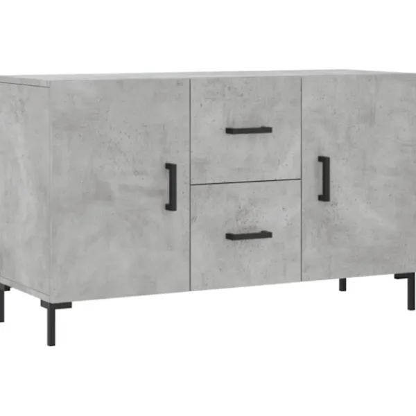 vidaXL Sideboards>Skänk betonggrå 100x36x60 cm konstruerat trä