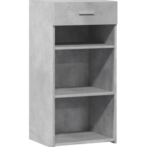vidaXL Sideboards>Skänk betonggrå 45x42,5x93 cm konstruerat trä
