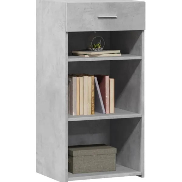 vidaXL Sideboards>Skänk betonggrå 45x42,5x93 cm konstruerat trä
