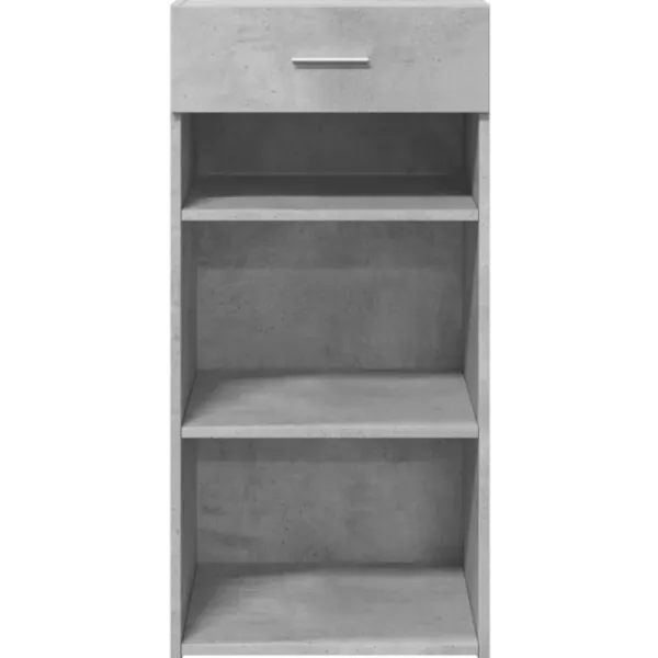 vidaXL Sideboards>Skänk betonggrå 45x42,5x93 cm konstruerat trä