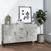 vidaXL Sideboards>Skänk betonggrå 100x36x60 cm konstruerat trä