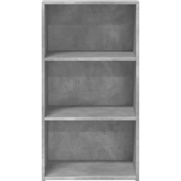 vidaXL Hyllor>Skänk betonggrå 50x41x93 cm konstruerat trä
