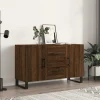 vidaXL Sideboards>Skänk brun ek 100x36x60 cm konstruerat trä