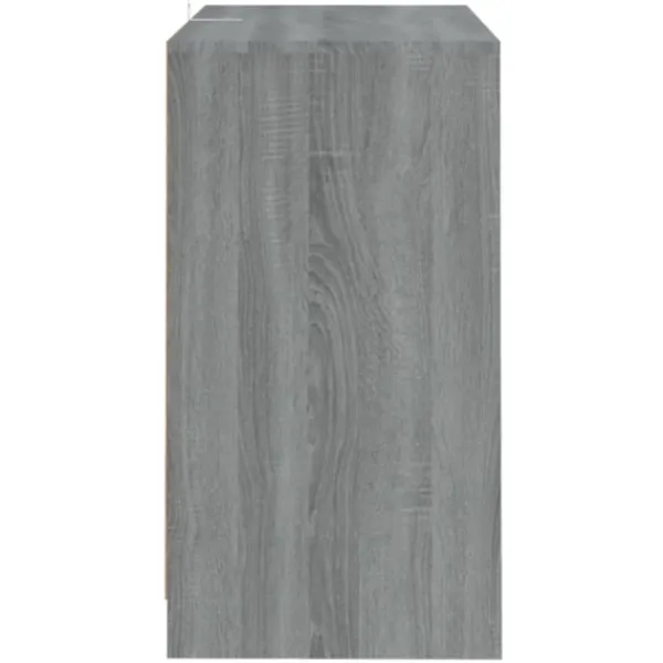 vidaXL Byråer>Skänk grå sonoma 70x41x75 cm konstruerat trä
