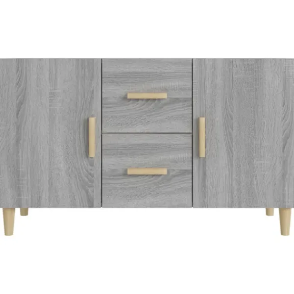 vidaXL Sideboards>Skänk grå sonoma 100x36x60 cm konstruerat trä