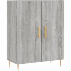 vidaXL Sideboards>Skänk grå sonoma 69,5x34x90 cm konstruerat trä