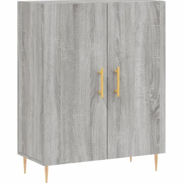 vidaXL Sideboards>Skänk grå sonoma 69,5x34x90 cm konstruerat trä