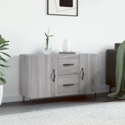 vidaXL Sideboards>Skänk grå sonoma 100x36x60 cm konstruerat trä