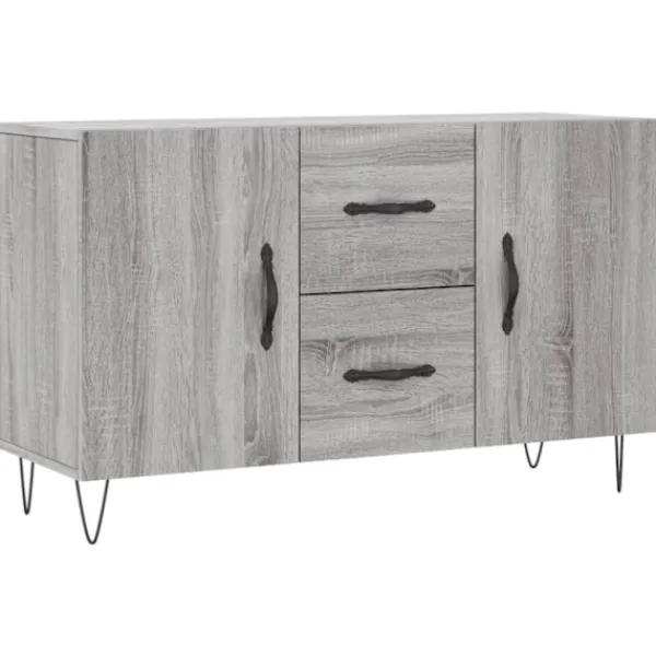 vidaXL Sideboards>Skänk grå sonoma 100x36x60 cm konstruerat trä