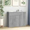 vidaXL Sideboards>Skänk grå sonoma 88x30x70 cm konstruerat trä
