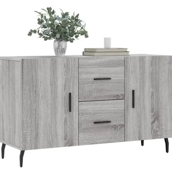vidaXL Sideboards>Skänk grå sonoma 100x36x60 cm konstruerat trä