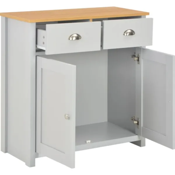 vidaXL Sideboards>Skänk grå 79x35x81 cm