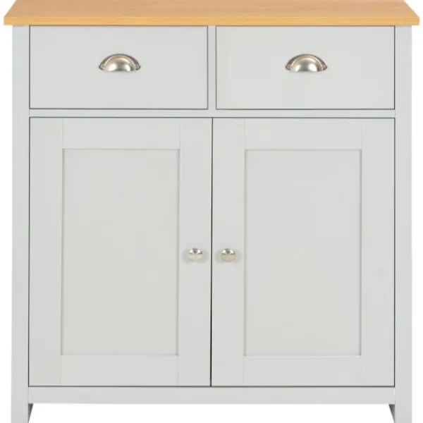 vidaXL Sideboards>Skänk grå 79x35x81 cm