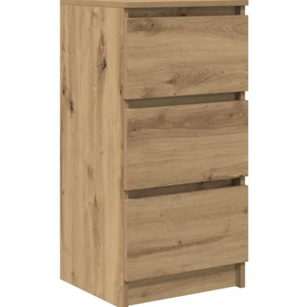 vidaXL Byråer>Skänk hantverksmässig ek 37,5x35x76 cm konstruerat trä