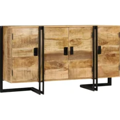 vidaXL Sideboards>Skänk massivt mangoträ 150x40x80 cm