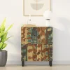 vidaXL Sideboards>Skänk med 4 dörrar 60x33x75 cm massivt återvunnet trä