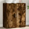 vidaXL Sideboards>Skänk rökfärgad ek 79x38x80 cm konstruerat trä