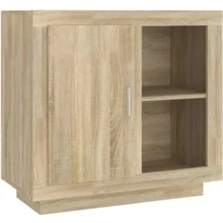 vidaXL Sideboards>Skänk sonoma-ek 80x40x75 cm