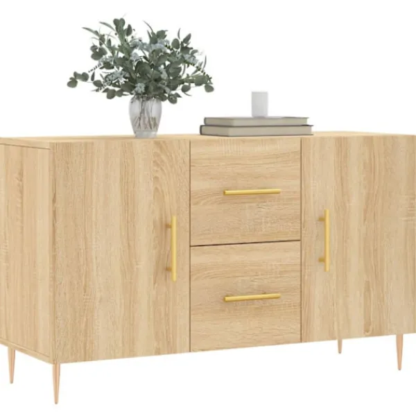 vidaXL Sideboards>Skänk sonoma-ek 100x36x60 cm konstruerat trä