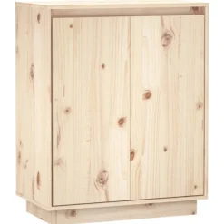 vidaXL Sideboards>Skänk 60x34x75 cm massiv furu