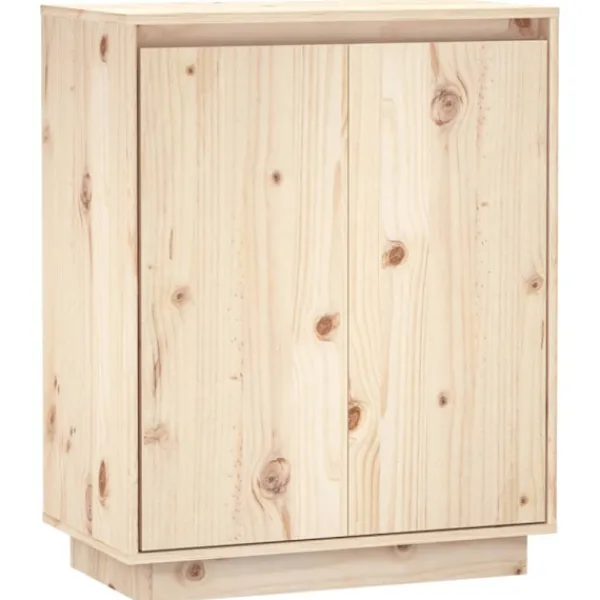 vidaXL Sideboards>Skänk 60x34x75 cm massiv furu