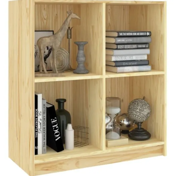 vidaXL Sideboards>Skänk 70x33x76 cm massiv furu
