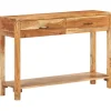 vidaXL Sideboards>Skänk 110x30x75 cm massivt akaciaträ
