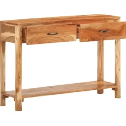 vidaXL Sideboards>Skänk 110x30x75 cm massivt akaciaträ